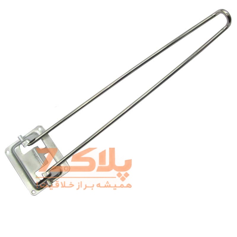 پایه تاشو فلزی مقاوم برای میز تحریر و دیواری | جمع‌شونده، نصب آسان و تحمل وزن بالا — تصویر ۴